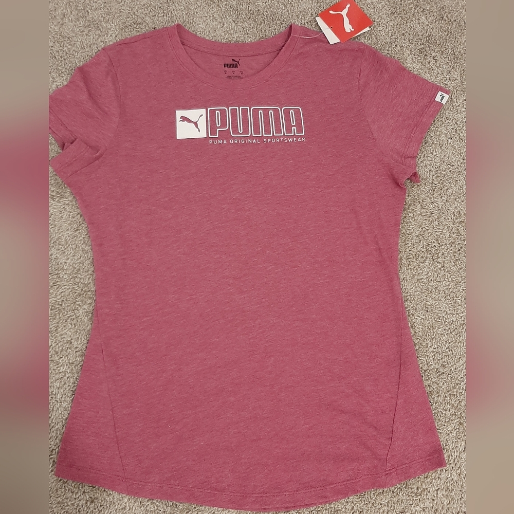Puma Pink Graphic Tee